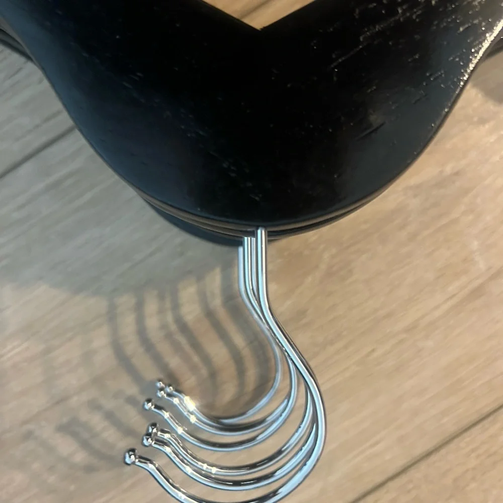 Black Wooden Hanger (14pcs)